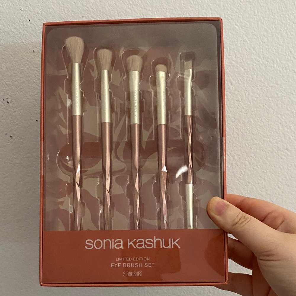 Sonia Kashuk Eye Brush Set - Metallic Rose